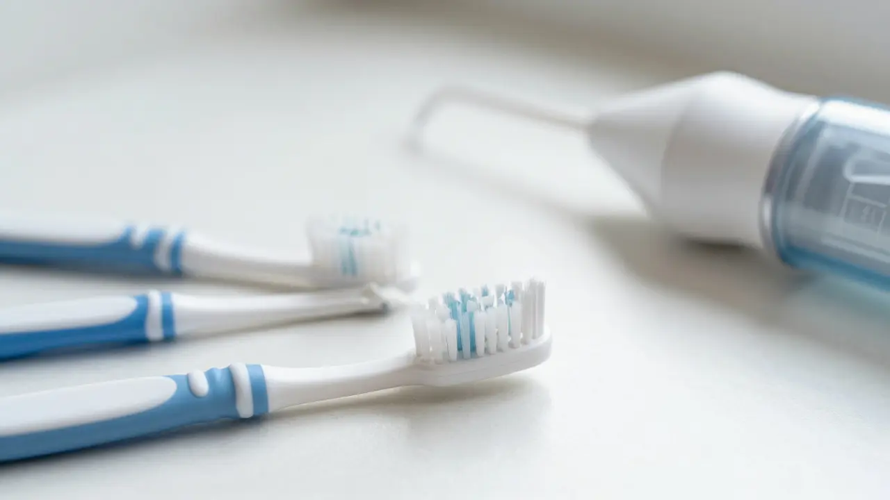 Nástroje na ústní hygienu: kartáčky a zavaděče
