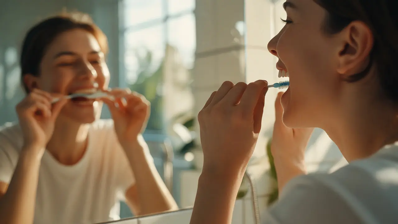 Použití mezizubního kartáčku pro prevenci